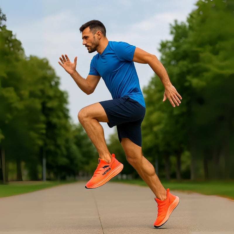 Tyler – Letvægts Løbesko med Åndbar Mesh og Polstret Sål