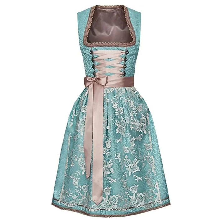 Emma – Stilfuld Dirndl kjole med Slim Fit og Oktoberfest design