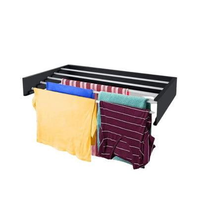 DryNest – Væghængt Sammenklappeligt Tørrestativ med Flere Stænger