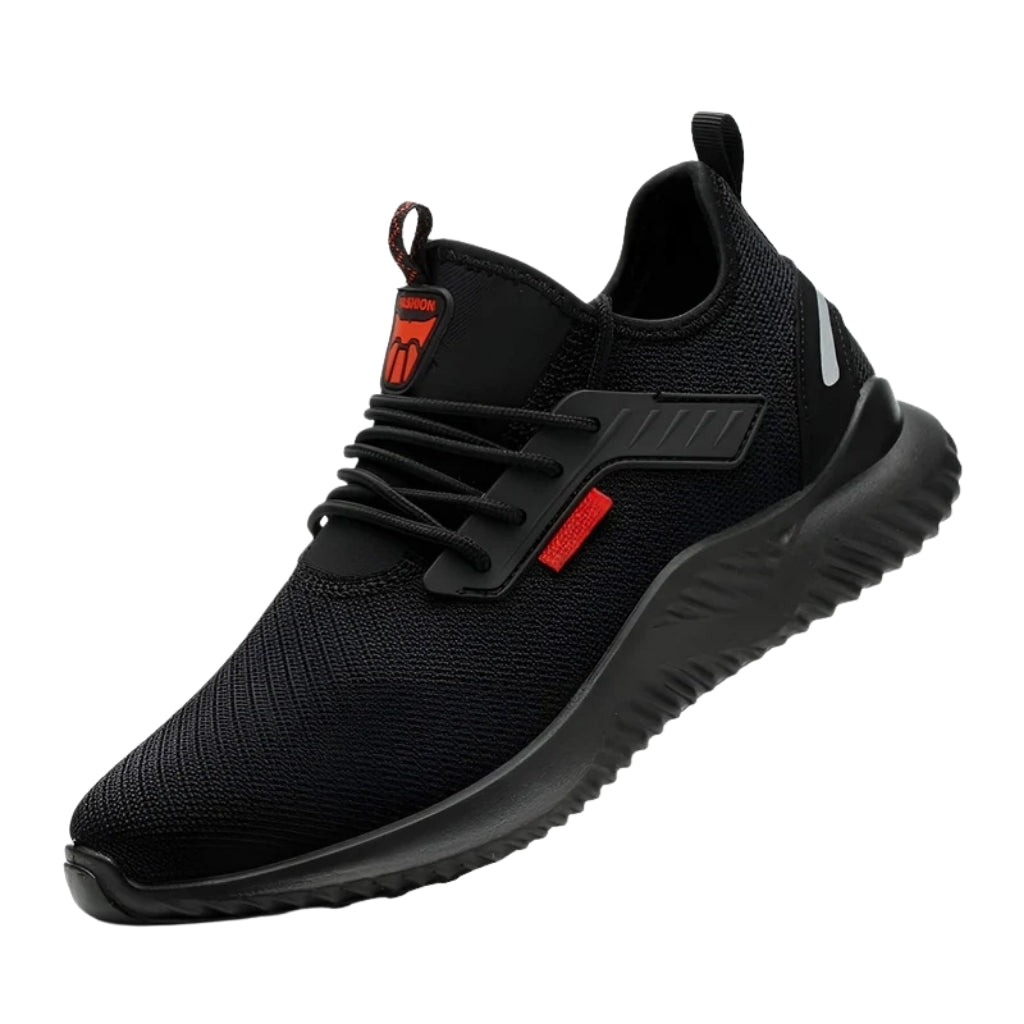 Thomas – Herresneakers med Snørebånd og Åndbar Mesh-Overdel