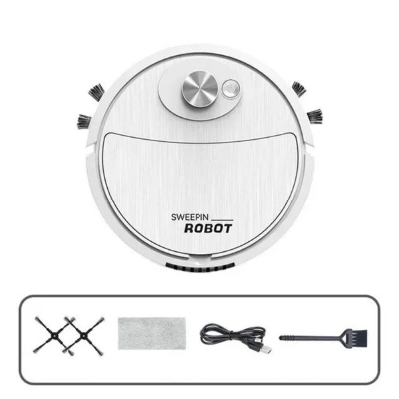 SpotlessMate – Kraftig 3-i-1 robotstøvsuger med smart stifinding til et renere hjem