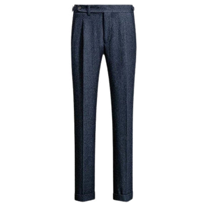 Marlen – Slanke tilspidsede bukser med høj talje og minimal bæltedetalje til daglig brug