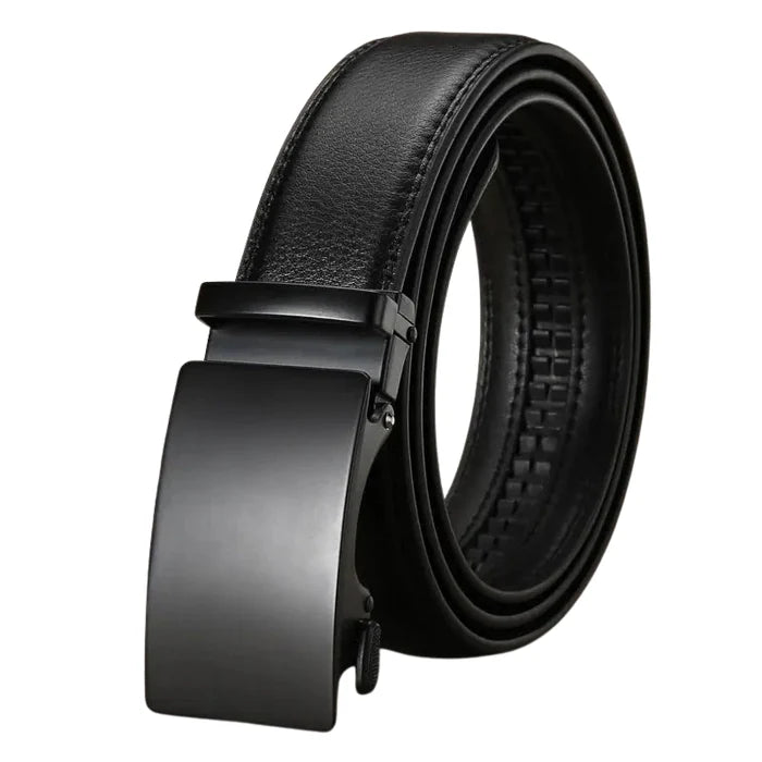 BeltEase – Bælte i PU-læder med Automatisk Spænde og Justerbar Pasform i Sort eller Brun