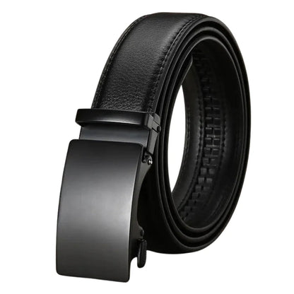BeltEase – Bælte i PU-læder med Automatisk Spænde og Justerbar Pasform i Sort eller Brun