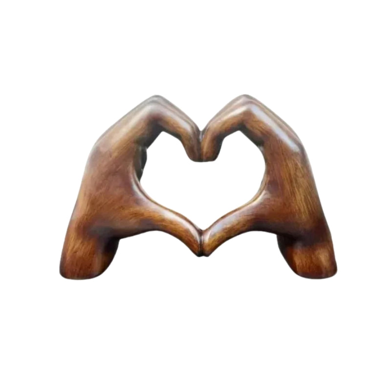 HeartGlow – Håndlavet hjerteformet dekorativ ornament, der symboliserer kærlighed og enhed