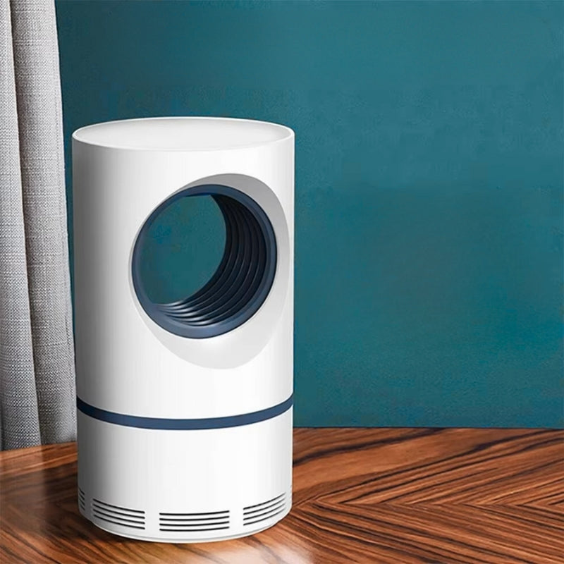 NightGuard – Genopladelig Myggefanger med 365 nm Lys og Vakuumventilator via USB