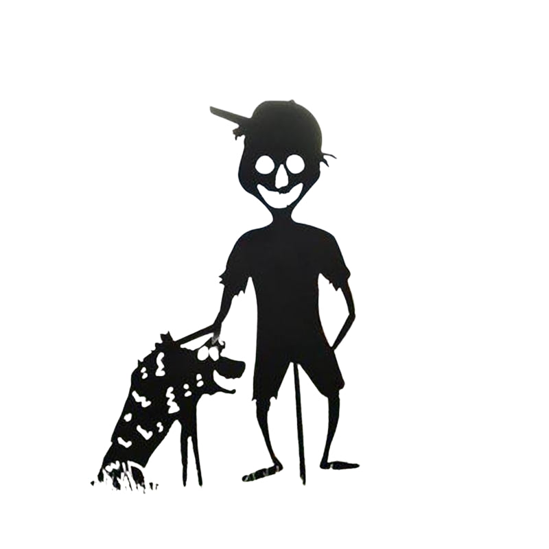 ScareSilhouette – Havdekoration med Uhyggelig Skyggeeffekt til Halloween