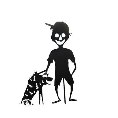 ScareSilhouette – Havdekoration med Uhyggelig Skyggeeffekt til Halloween