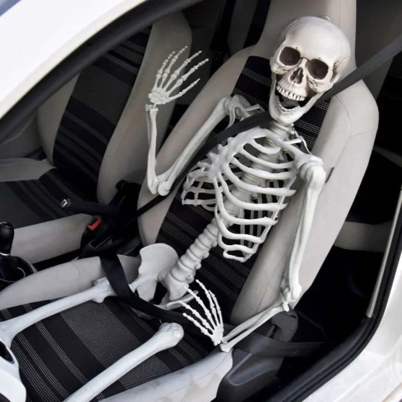 BoneBuddy – Livsstort Skelet til Halloween og Sæsondekoration