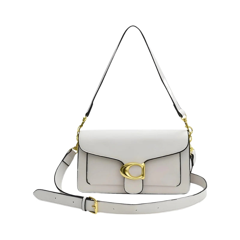 Luciana – Elegant håndtaske med klaplukning og funktionelle rum