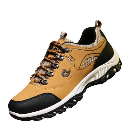 OrthoEase – Støttende Herresko med Polstret Sål