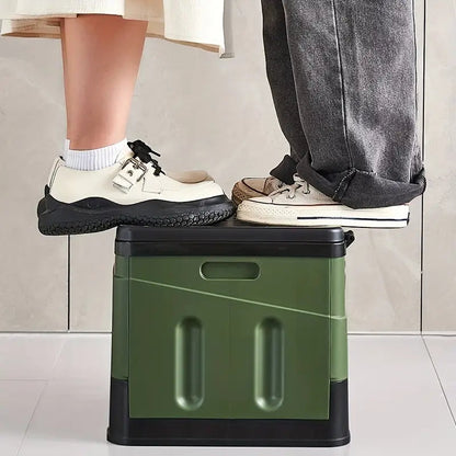 GoComfort – Transportabel Sammenklappelig Toilet med Lugtbegrænsende Affaldsbeholder