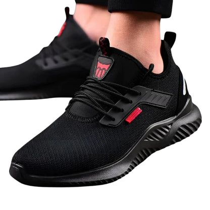 Thomas – Herresneakers med Snørebånd og Åndbar Mesh-Overdel