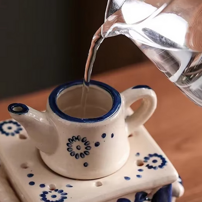 AromaTeapot – Stilfuld luftfugter i tekandeform med duftfunktion og lydløs damp