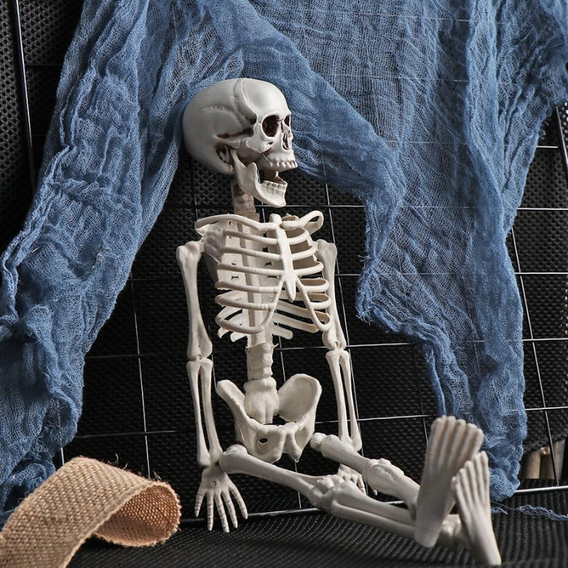 BoneBuddy – Livsstort Skelet til Halloween og Sæsondekoration