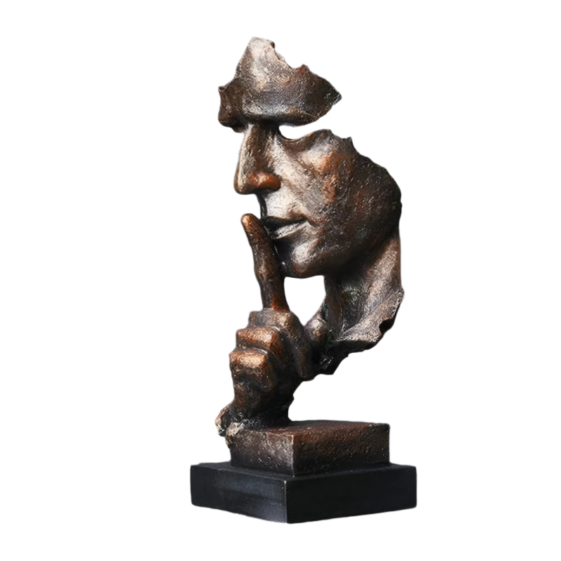 MutaSculpt – Abstrakt Stille mand Design Skulptur til unik indretning