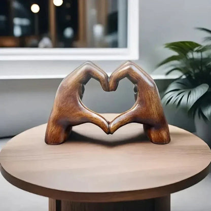 HeartGlow – Håndlavet hjerteformet dekorativ ornament, der symboliserer kærlighed og enhed