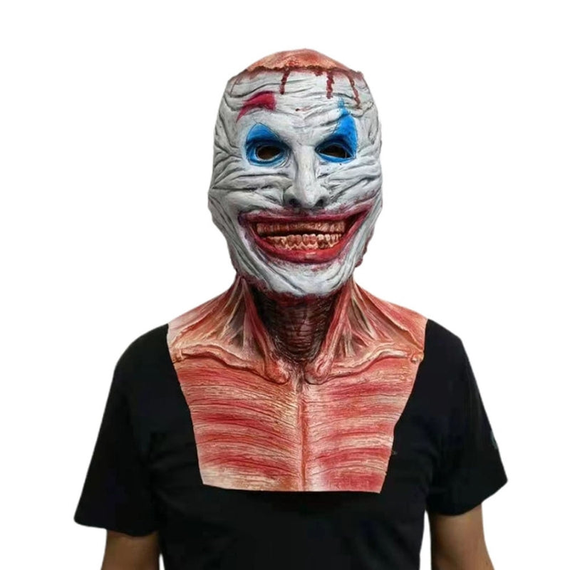 FearSkin – Dobbeltsidet Maske med Aftagelig Skal og Bevægelig Kæbe