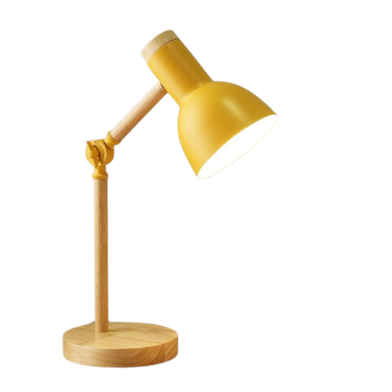 GlowNord – Unik skrivebordslampe med blød glød og foldbart design