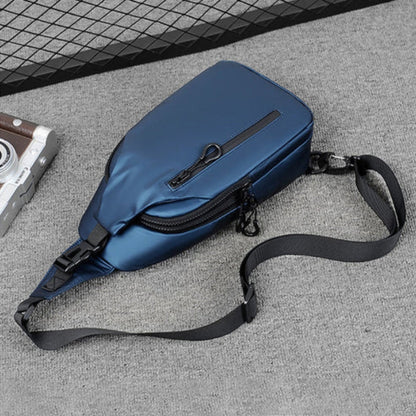 CarryEase – Vandtæt Crossbody-Taske med USB-Port og Flere Rum