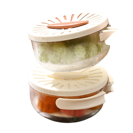 CookNova – Pladsbesparende køkken-skål med roterende afløb og nemt håndtag