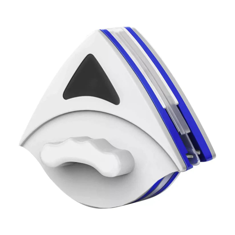 ClearMag - Magnetisk vinduespudser med trekantet design og sikkerhedsreb