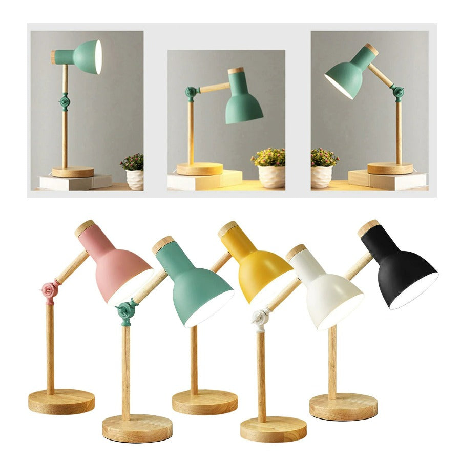 GlowNord – Unik skrivebordslampe med blød glød og foldbart design