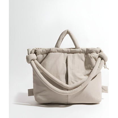 Knottia – Stilfuld håndtaske med unikt knyttet håndtag og justerbar rem