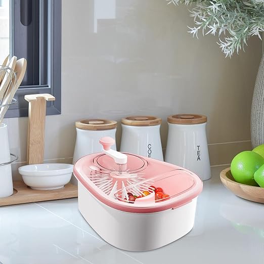 FreshAura – Kompakt frugtrens med afrundede kanter og slankt hvidt design