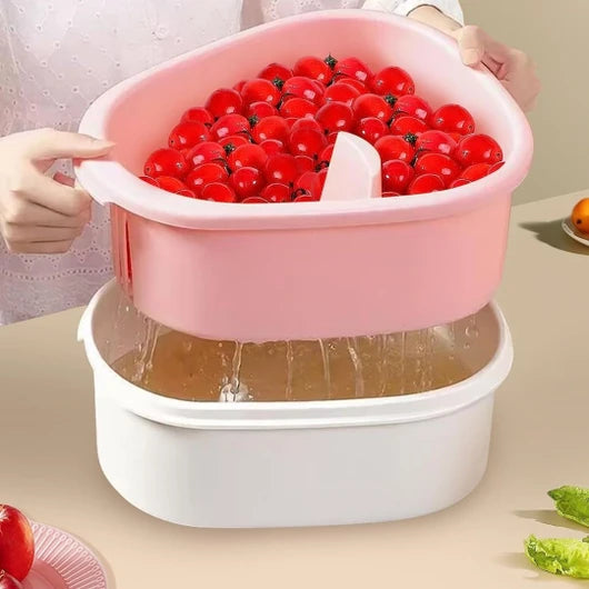FreshAura – Kompakt frugtrens med afrundede kanter og slankt hvidt design