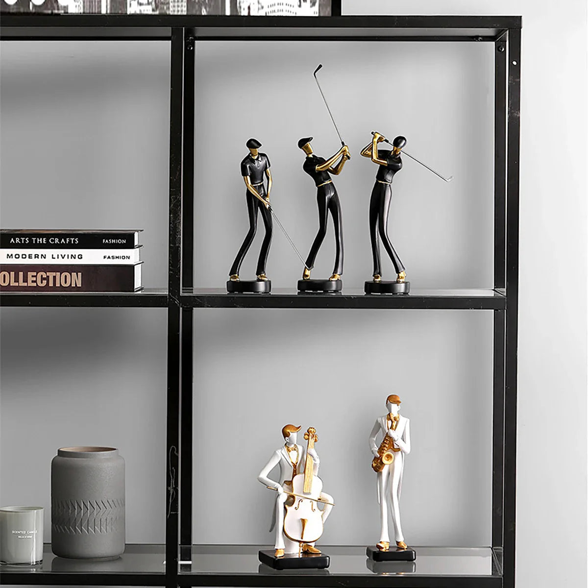 SwingForm – Stilfuld golfskulptur med bløde linjer og minimalistisk charme