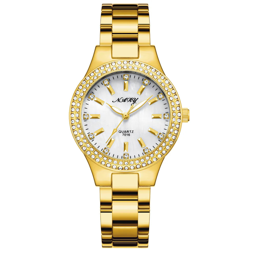 Viera – Stilfuldt kvartsur med skjult lås og minimalistisk design til alsidig brug