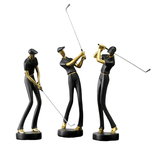 SwingForm – Stilfuld golfskulptur med bløde linjer og minimalistisk charme