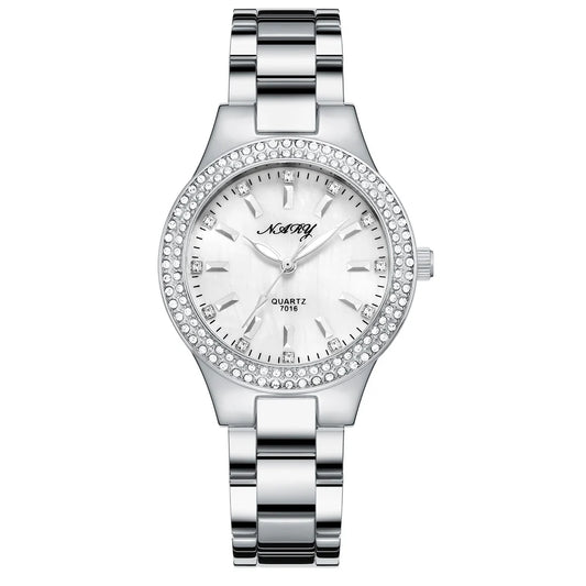 Viera – Stilfuldt kvartsur med skjult lås og minimalistisk design til alsidig brug