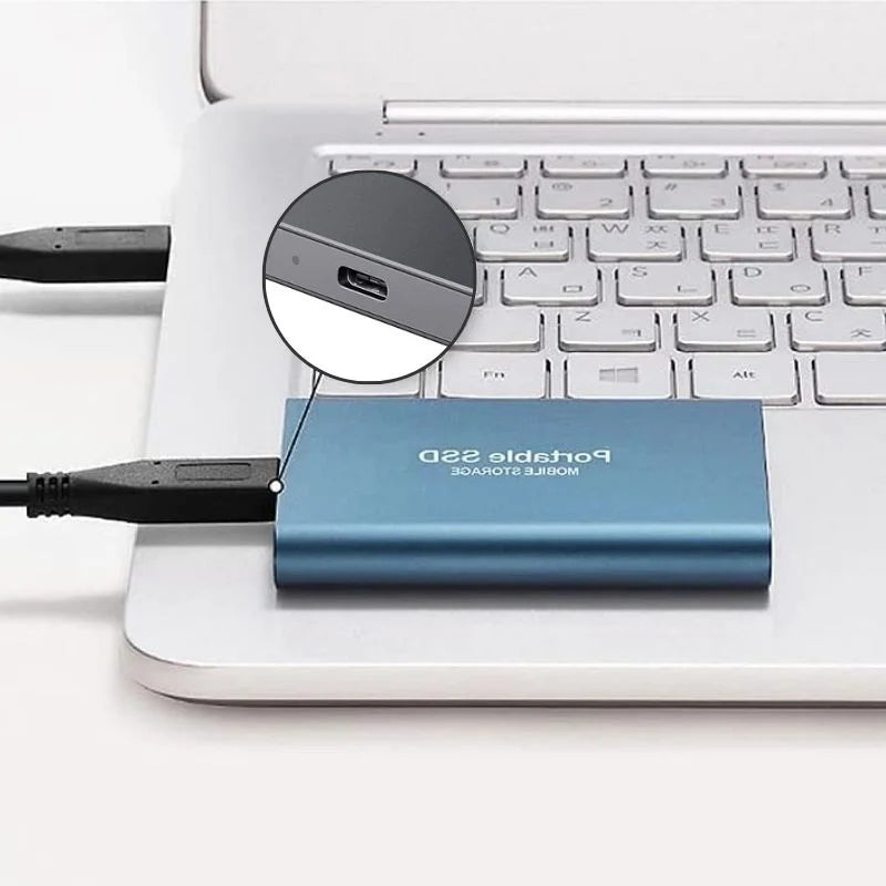 SpeedDrive – Bærbar ekstern SSD med hurtig dataoverførsel