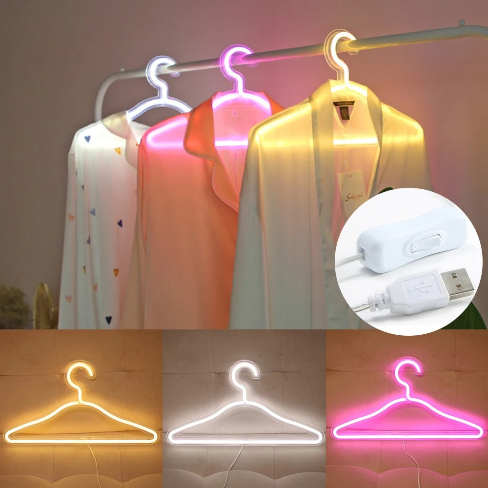LumaHook – Slanke bøjler med bevægelsessensor, indbygget lys og genopladeligt design