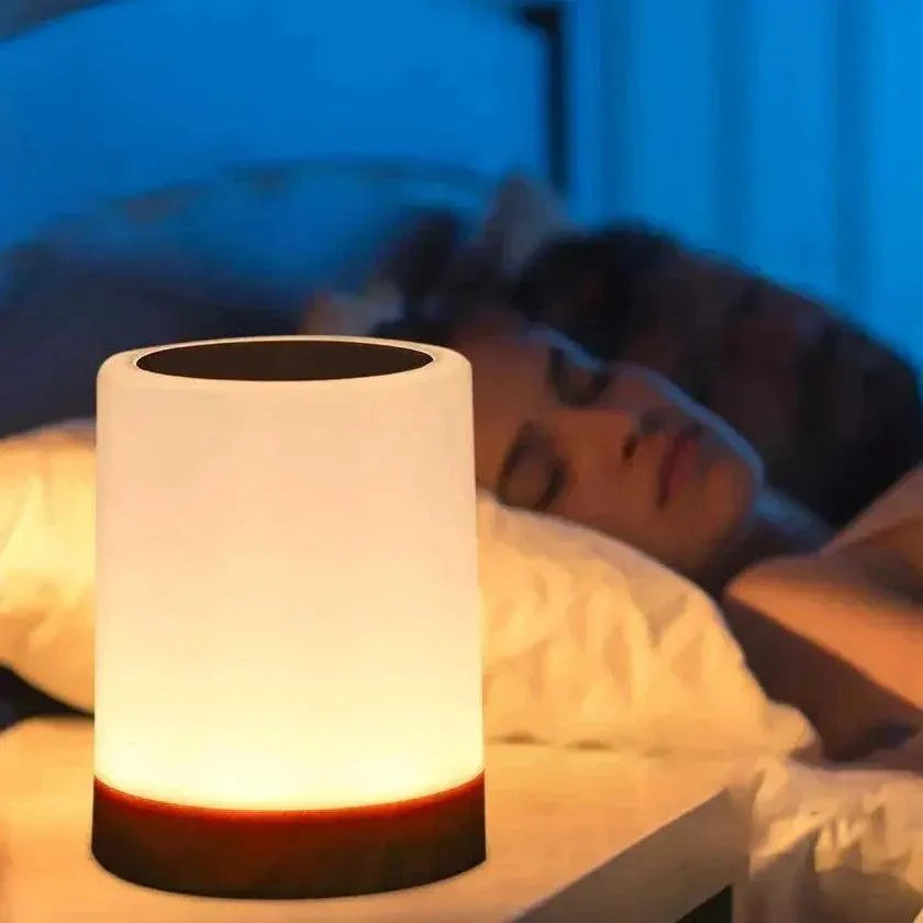 TapLumi – Genopladelig Bord lampe med blød glød og berøringskontrol