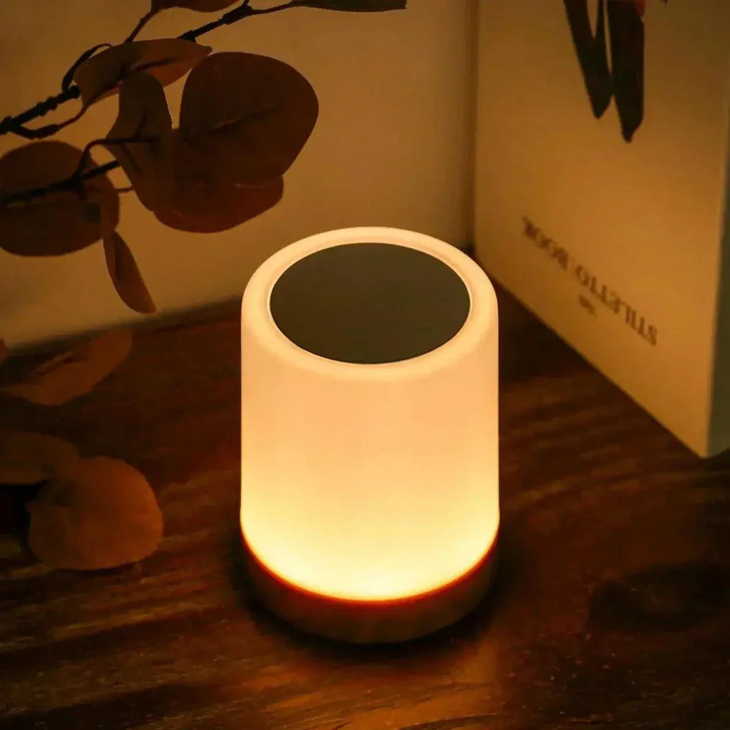 TapLumi – Genopladelig Bord lampe med blød glød og berøringskontrol